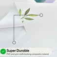 thumbnail image 3 of Wipeable Waterproof Tablecloth Vinyl Tablecloths for Rectangle Tables Heavy Duty PVC Tablecloth for Kitchen Dining Table(Rattan, 78'''' x 60''''), 3 of 6