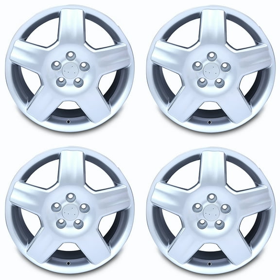 Set of 4 Brand New 18" 18x7.5 Hyper Silver Alloy Wheels For 2004-2006 LEXUS LS430 OEM Design Replacement Rim