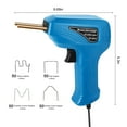 thumbnail image 1 of Mácina mácina Pásstico Portátil Plastics Mácina de Soldadoura Panel Reparaciónica de Grietas Kit Corte Térmico Termal Grapadora Caliente Herramienta de reparación de plásticos Con Luz Led Led, 1 of 6