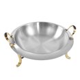 thumbnail image 6 of YIYIBYUS Chafing Dish Round Buffet Warmer Tray Pan with Chafing Fuel Holder for Kitchen Party Dining Buffet, Stainless Steel, 6 of 10