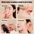 thumbnail image 3 of Scalp Massage Comb for Hair Growth and Relaxation, Resin Facial Scraping Tool for Skin Care, 3 of 4