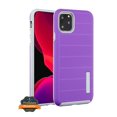 thumbnail image 1 of Apple iPhone 11 Phone Case [Shockproof] Drop-Protection Hard PC Soft Hybrid Impact Heavy Duty Dual Layers Body Protective Textured Anti Slip Armor Rubber Rugged TPU Cover PURPLE for Apple iPhone 11, 1 of 2