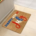 thumbnail image 6 of Letter Print America 4th of July USA Patriotic Doormat Indoor Outdoor Rug Welcome Decorative Memorial Day Front Door Mat Anti-Slip Rubber for Seasonal Kitchen Entrance Floor Decor 16 x 24 Inch, 6 of 8