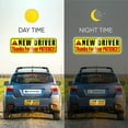thumbnail image 4 of Assured Signs New Driver Car Magnet Sticker for Student Drivers, 9.72" by 3.24" Yellow & Red, 3 Pack, 4 of 9