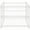 White, variant on Kitchen Details 3 Tier Can Storage Organizer Rack in Gold