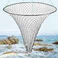 thumbnail image 4 of Sinyiin Heavy Type Anglers Net Stable Multiple Strands Webbings Rapid Draining Carps Fishing Net for Waterfronts Harvesting, 4 of 11