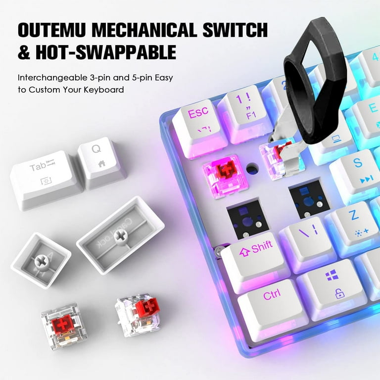 MAGIC-REFINER MK25-1 60% Mechanical Keyboard Custom Hot Swappable