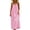 A Pink, variant on Horkkom Backless Dresses for Women Summer Beach Maxi Dresses Flowy Holiday Sleeveless Dress L