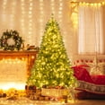 thumbnail image 2 of Costway 6 FT Artificial Christmas Tree with 814 Branch Tips, 700 Warm White LED Lights, 2 of 10