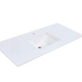 thumbnail image 6 of Altair Stone Snow White 49-inch Bathroom Vanity Top, 6 of 6