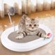 thumbnail image 5 of Pista de bolas para gatos, juguete para rascar, divertidos juguetes para gatos, juguete para atrapar ratones (blanco), 5 of 7