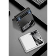 thumbnail image 5 of Flip4 Flip5 Magnetic Case For Samsung Galaxy Z Flip 5 4 3 5G Full Protection Hinge Luxury Cover Shell Camera Glass on Z Flip 3 4, 5 of 5