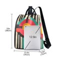 thumbnail image 3 of FORMRS Women's Travel Backpack Purse Anti-Theft Hidden Pockets Casual Shoulder Bag, Geometric Circle, 3 of 7