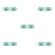thumbnail image 1 of Inteprter Soporte para cepillos de Gancho para baño Estante de almacenamiento montado en la pared Soporte para cepillo colgante, 2 ganchos, verde verde Tipo B 5piezas Inteprter CBP167527, 1 of 1