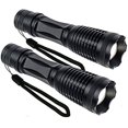 thumbnail image 1 of Juego de linternas tácticas LED más brillantes y mejores: linterna de lúmenes brillantes. Perfecta para interiores y exteriores, camping, caza, la mejor luz portátil, ultra brillante para exteriores, 2 unidades. Vhermosa ZJWJ248, 1 of 7