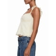 thumbnail image 3 of Women Lace Babydoll Tank Top Cap Sleeve See Throught Y2k Summer Going Out Crop Tops S, 3 of 9
