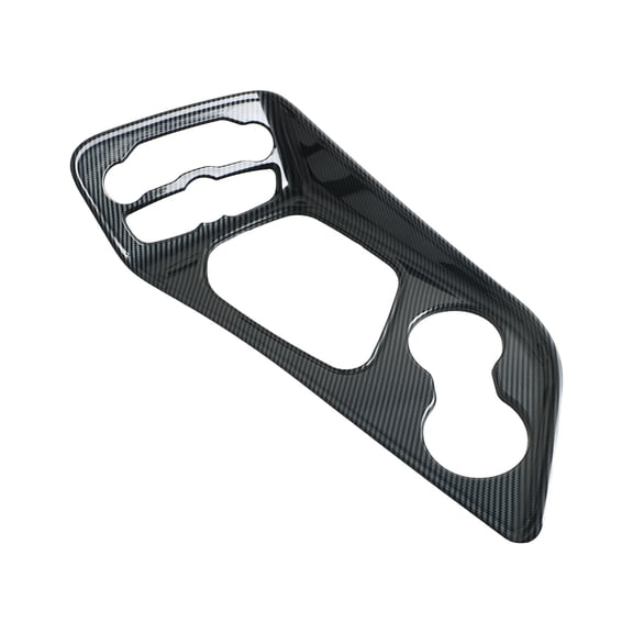Gear Shift Panel Frame Trim Cover Carbon Fiber Pattern for 2015-23 Challenger