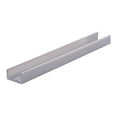 thumbnail image 2 of CRL SDCR12BA Brite Anodized Frameless Shower Door Aluminum Regular U-Channel for 1/2" Thick Glass - 95" Stock Length, 2 of 5