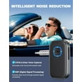thumbnail image 5 of AmzDoer Bluetooth Audio Receiver, 3.5mm AUX Jack Bluetooth Transmitter for Car, Hands-Free Calls, Wireless Audio Receiver for Flight, Travel, TV, Gym, Home, Car, 16H Battery Life/Dual Connect, 5 of 7