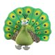thumbnail image 1 of Juguete de pavo real de peluche, adorable pavo real de peluche, juguete de pavo real de dibujos animados para niños, juguete de pavo real simulado, 1 of 6