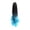 Blue #u28, variant on Uxgjfwu Clamping Ponytail Wig with European Style, Long Curly Hair Extension for Volume, Easy Wear Pony Tail Hair Piece