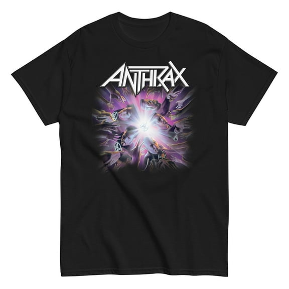 Anthrax - Galaxies Unisex T-Shirt - Black - Small