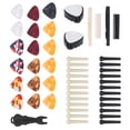 thumbnail image 3 of Juego de accesorios para guitarra, clavijas de puente, púas de celuloide, tuercas, selletas, quitaclavos y piezas de repuesto., 3 of 14