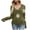 Green, variant on Lilgiuy Women's Autumn And Winter Long Sleeves Casual Knitted Sweater Printed V-neck,Beige,6 2022 Fall Winter