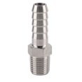 thumbnail image 1 of STAINLESS STEEL QUICK COUPLING CONNECTOR PIPE FITTING MALE THREAD JOINT 1/4in 2PCS 6/8/10mm SUITABLE PNEUMATIC EQUIPMENT, 1 of 7