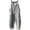 Gray, variant on Women's Casual Striped Relaxed Overall Jumpsuits