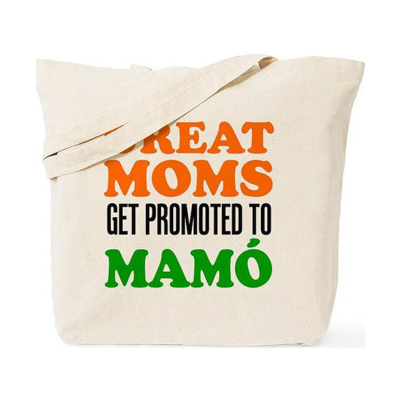 CafePress - Promoted To Mamo Drinkware - Unisex Canvas Tote Bag, Beige, 1-Piece