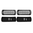 thumbnail image 3 of 2X Rear Red Fog 12 Led Lamp Light 12v~24v For Truck Car Van Bus Cab, 3 of 7