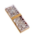 thumbnail image 2 of 2.4" Clear Fillable Plastic Christmas Balls Ornament, 12Pcs DIY Craft Xmas Tree Decor Balls Fillable Bauble Ornament Balls for Holiday Wedding Party Decoration, 2 of 9