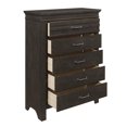 thumbnail image 2 of Topline Home Furnishings Saddle Brown Chest, 2 of 4