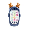 thumbnail image 2 of Juguete Para Teléfono De Bebé, Juguete Educativo Divertido, Aprendizaje Sensorial Para Niños, Regalos Para Bebés, Azul, 2 of 10