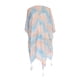 thumbnail image 1 of Moda gasa floral estampado suelto chal kimono cardigan túnica playa traje de baño Naranja azul Yuyangstore Cárdigan con borlas, 1 of 8