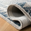 thumbnail image 5 of SAFAVIEH Micro-Loop Chantel Medallion Area Rug, Ivory/Blue, 4' x 6', 5 of 7
