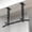Black2, variant on Wall Mount Pull Up Bar, Joist Beam Rafter Mount Pull-up Bar, Ceiling Mounted Chin Up Bar for Gym with Punching Bag Hanger
