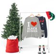 thumbnail image 4 of I Love Black Women Unisex Sweatshirt S-3XL Black is Beautiful Black Pride, 4 of 4