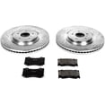 thumbnail image 3 of PowerStop Front Z23 Evolution Sport Carbon-Fiber Ceramic Brake Pad and Drilled & Slotted Rotor Kit Fits: INFINITI NISSAN Select Models K2915, 3 of 10