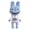 Blue Smiley Bunny, variant on 9.84" Game Animal Hospital Plush Doll, Lovely Green Cat Stuffed Animal for Movie Night, Cuddly Soft Plushies Toys Throw Pillow, Funny Gifts for Birthday Emotional Support Plush Toys