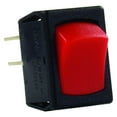 thumbnail image 2 of JR Products 12795 - Single SPST On/Off Rectangular Black /Red Mini Multi Purpose Switch, 2 of 2