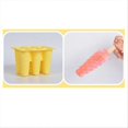 thumbnail image 3 of 2PCS Silicone Popsicle Molds Homemade Ice Cream Molds for Kids,White, 3 of 5