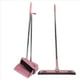 thumbnail image 1 of Juego de Escoba y Recogedor, Limpiaparabrisas, Limpieza del Hogar, Juego de Limpieza con Manejar para Vestíbulo, Hogar, Cocina, Limpieza, Rosa, 1 of 5