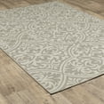 thumbnail image 4 of Avalon Home 3' x 5' Gray and Taupe Floral Outdoor Rug, 4 of 10