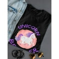 thumbnail image 3 of Unicorn Believer Lovely Unicorn Women T-Shirt, Female Medium, 3 of 4