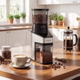 thumbnail image 3 of Costway Coffee Grinder, Electric Coffee Bean Grinder with 60 Precise Grinding Settings, 3 of 10
