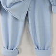 thumbnail image 5 of Xdegoge Toddler Baby Boys Girls Ribbed Clothes Set Long Sleeve Shirts and Elastic Waist Pants 2 Piece Fall Winter Outfits Casual Lounge Pajamas, 5 of 5