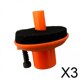 thumbnail image 1 of Pieza De Reparación De Almohadilla De Embrague 3xHi Hat, Soportes Estables Y Duraderos, Hardware Resistente Al Desgaste, Naranja, 1 of 8