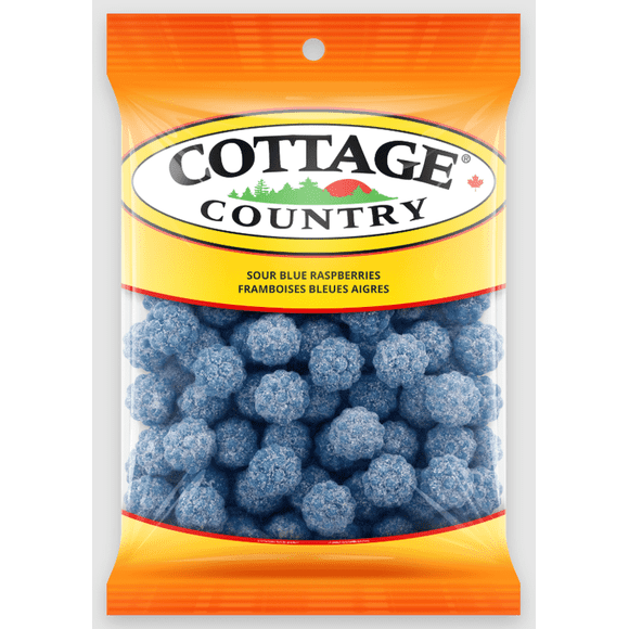 Cottage Country Sour Blue Raspberries 1kg